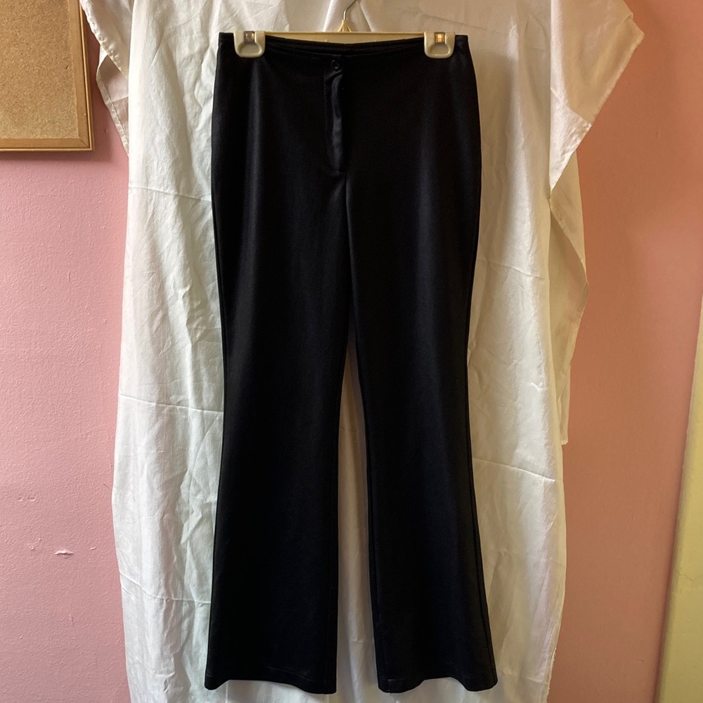 Black Fashion Flare Pants